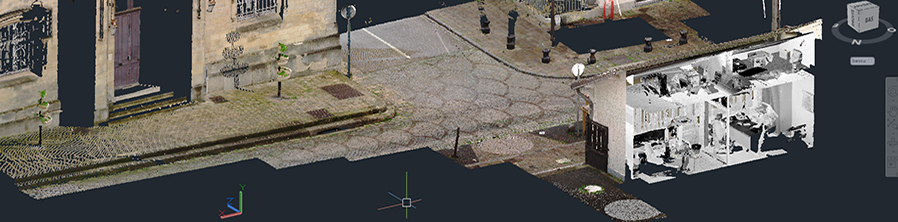 Nuage de points AutoCAD