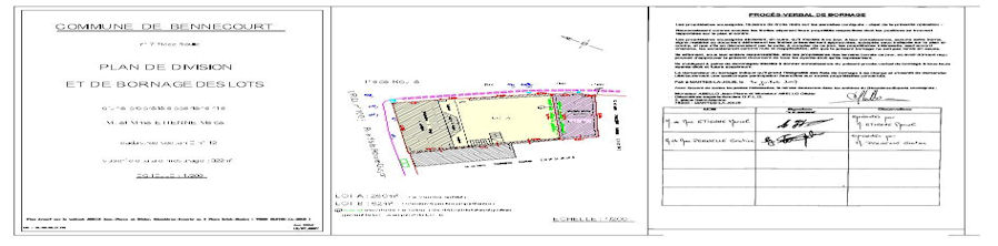 Plan topographique