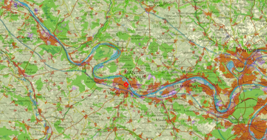 Vallée de la Seine et plateaux, zone d'intervention du Cabinet ABELLO